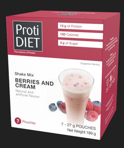ProtiDiet - Berries & Cream Shake *NEW*