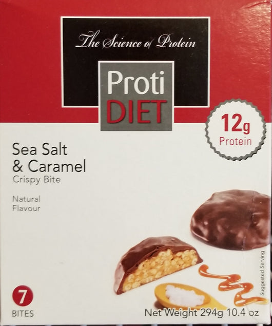 ProtiDiet - Sea Salt & Caramel Crispy Bites